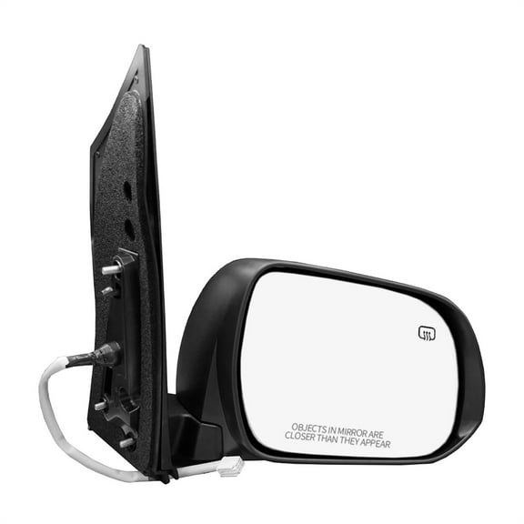 Right Passenger Side Mirror, Power Heated Paintable Manual Folding View Mirror For 2013-2017 Toyota Sienna