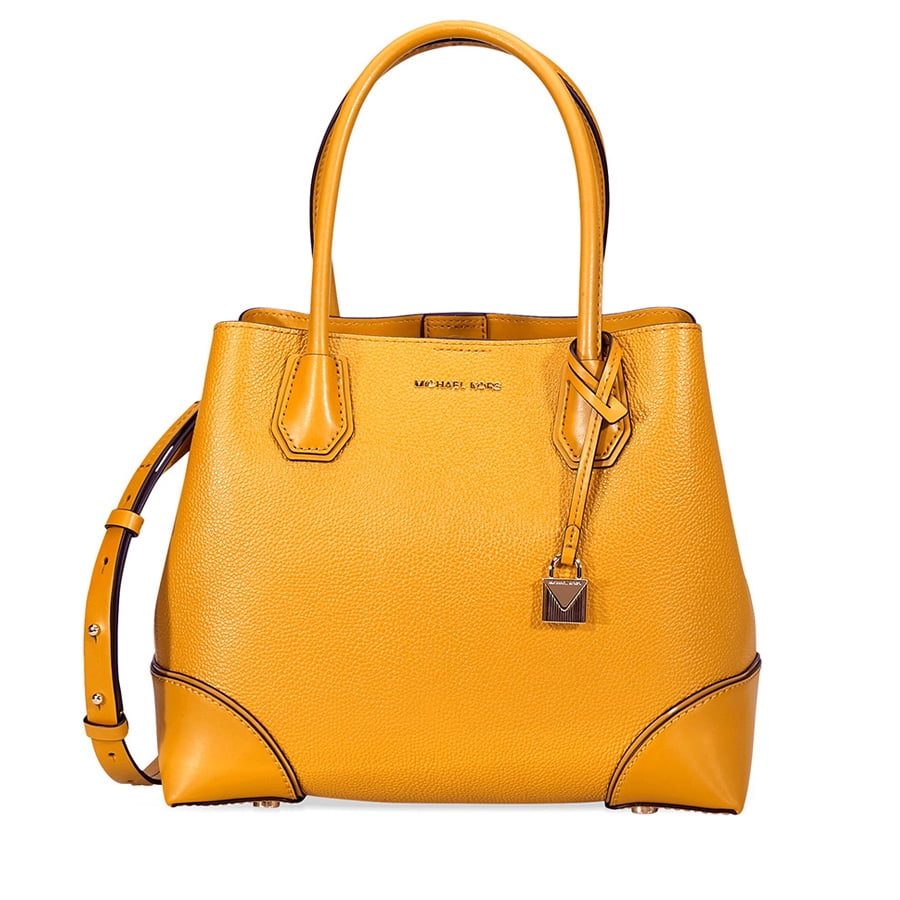 michael kors yellow satchel