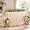 Champagne-72" x 50" (Rectangular), variant on Black Sequin Tablecloth 50x72-inch Linen Around The World Party Decorations