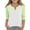 #A04-Light Green, variant on XADYUY Girls Shirts 10-12 Colorblock 3/4 Sleeve Toddler T-Shirt Button Down Toddler Girls T-Shirts Fashion Henley V Neck Cotton Tee Tops Girls,White,11-12Years
