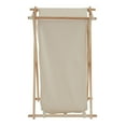 thumbnail image 5 of Household Essentials X-Frame Wood Laundry Hamper, Folding Wood Frame with Washable Poly-Cotton Bag, 5 of 8