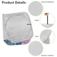 thumbnail image 6 of KUIFORTI Mandala Flower Car Window Shades Front Windshield Cover Keep Car Interior Cool,Universal Windshield Sun Shade for Trucks, Sedans, SUVs, Hatchback, 66.53" X 34.44", 6 of 6
