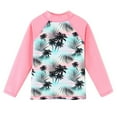 thumbnail image 6 of BAOHULU Girl's Two-Piece Long Sleeve Swimsuits UPF50+ Rash Guard Kids Bathing Suit, 6 of 6