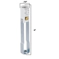 thumbnail image 2 of B&P Lamp® 4 Inch Height, High Heat, Keyless Porcelain Candelabra E12 Socket, Tapped 1/8 IP, 2 of 4