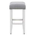 thumbnail image 4 of Home Square 24" Saddle Seat Counter Stool in Gray - Set of 2, 4 of 5