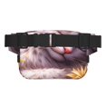 thumbnail image 3 of Easygdp Warm Sunflower Sleeping Cat Fanny Packs para Mujeres y Hombres, Bolsa de Cinturón, Bolsos de Cruz para Trabajo/Correr/Senderismo, 3 of 9