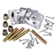 thumbnail image 5 of 3x 4 Piezas de Placas de Montaje para Patas, Soporte de Sofá para Muebles, Alfombrilla para Sofá, Soportes para Patas de Muebles, Placas de Fijación D 3 piezas, 5 of 9