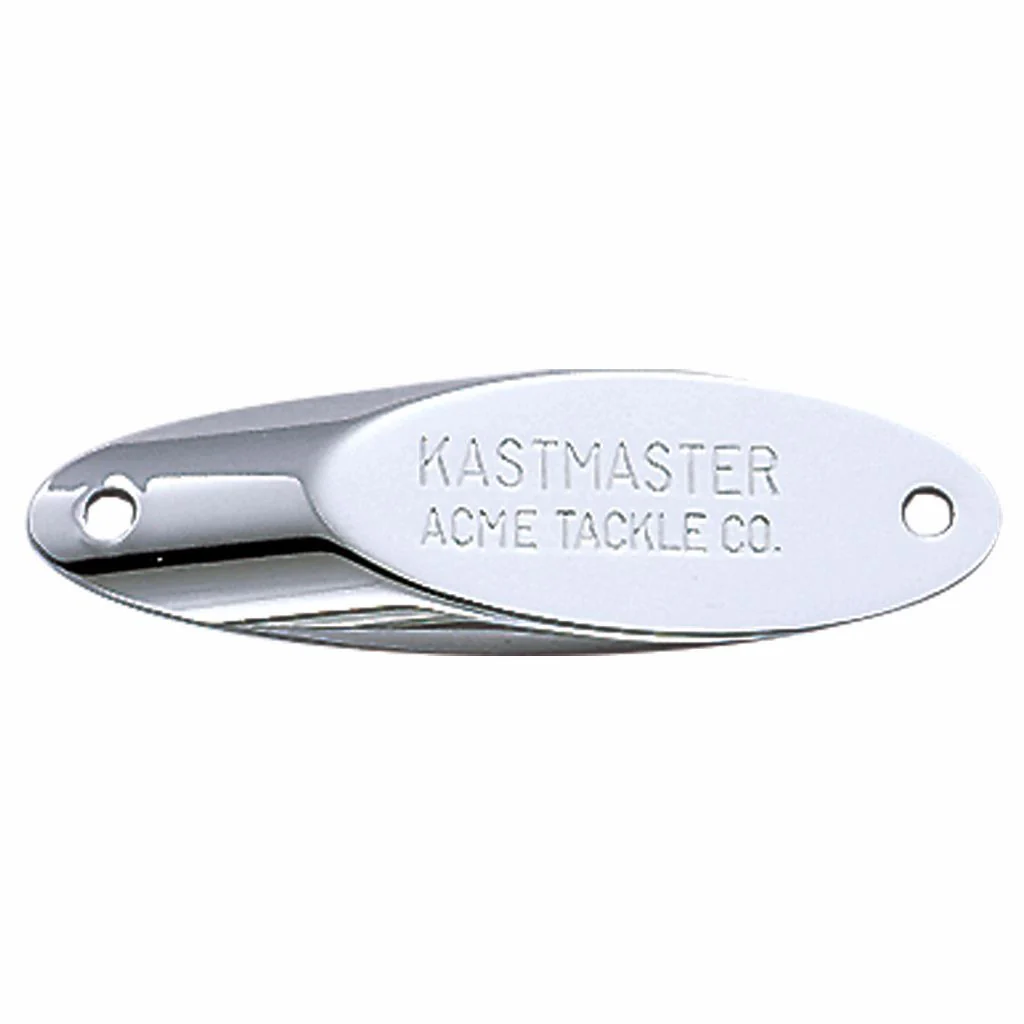 (2 pack) Acme Tackle Freshwater Kastmaster Fishing Spoon 1/4 oz., Chrome, Lake