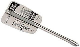 Taylor Roast ＆amp; Yeast Thermometer Meat 105 To 185 Deg F 6-1/2