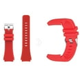 thumbnail image 6 of GoldCherry For Samsung Gear S3 22mm Watch Band,Watch 3 45mm Watch Band,Sport Silicone Replacement Wrist Strap Watch Band For Samsung Gear S3 Frontier/S3 Classic/Galaxy Watch 46mm(Red), 6 of 9