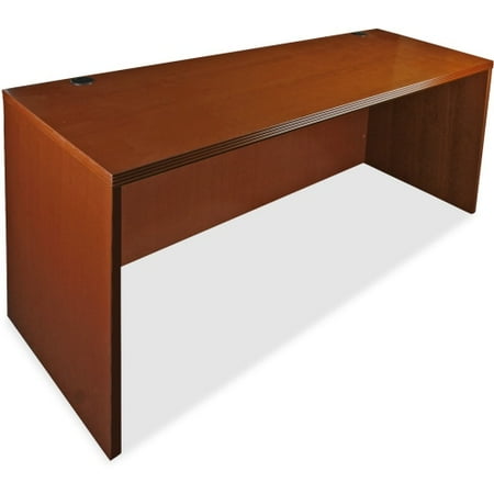 Lorell LLR88002 Rectangular Desk- 66inchx30inchx29inch- Cherry