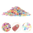 thumbnail image 3 of Shisuyan Clay Bead Charms Polymer Clay Flat Beads Assorted Color 1 Bag for Jewelry Making, 3 of 8