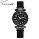 thumbnail image 3 of Reloj de cuarzo para mujer, relojes para mujer, esfera de moda, correa de malla de acero inoxidable, reloj de cuarzo para mujer, reloj de cuarzo de regalo, 3 of 3