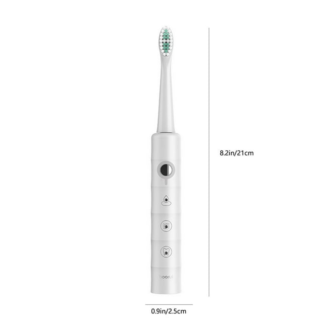 EGNMCR Adult Electric Rotary Toothbrush Home Soft Bristle Vibrating Toothbrush Mouthguard Sonic Toothbrushes