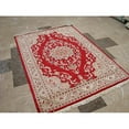 thumbnail image 6 of Ahmedani Red Love Beauty Floral Oriental Adult Indoor Home Decor Area Rug Hand Knotted Wool Silk Carpet (6 x 4)', 6 of 9
