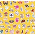 thumbnail image 5 of 150 Bohemian graffiti stickers sun butterfly stickers, 5 of 5