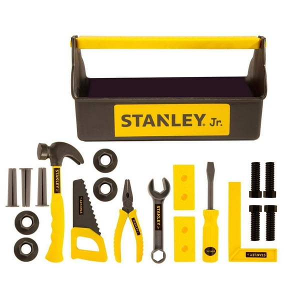Red Toolbox Stanley® Jr. Pretend Play Toolbox Set