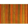 thumbnail image 1 of Ahgly Company Machine Washable Indoor Rectangle Oriental Yellow Traditional Area Rugs, 4' x 6', 1 of 4