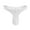 White, variant on HUPOM Men'S Underwear Underwear For Men Pack Medium waist Comfort Waist Solid Thong Coffee One Size