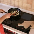 thumbnail image 4 of BESTYASH Heat Resistant Mat for Cupboard 1Pcs Induction Cooktop Mat Black Silicone Anti Slip, 4 of 8