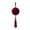 J, variant on DefiDgd 3.15inch Christmas Flocked Ball with Tassel Adorned,Embossed Velvet Hanging Ball Decor for Christmas Tree Wall Window Wedding Holiday Party Home Ornament(D)