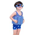 thumbnail image 5 of IBTOM CASTLE Toddler Kid Girls Floatation Swimsuit with Adjustable Buoyancy Baby Float Suit Swim Vest Swimwear Bathing Suit, One Piece, 5 of 7