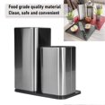 thumbnail image 3 of 2 in 1 Knife Holder with Cutting Board Organizer Stainless Steel Kitchen Storage Accessory, 3 of 5