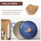 thumbnail image 4 of 4 pomos para tapa de olla, resistentes al calor, con patrón de madera, para utensilios de cocina., 4 of 7