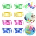 thumbnail image 5 of 40 Pcs Cat Spring Toys Rubber Coil Springs Interactive Pet Teaser Toys for Cats Fun Playtime, 5 of 8