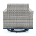 thumbnail image 4 of RST Brands Milo 2 Piece Aluminum Outdoor Motion Club Chairs - Sunset Red/Gray, 4 of 8