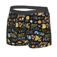 thumbnail image 2 of Bingfone Basketball Men's Underwear - Casual Stretch Boxer Briefs-Medium, 2 of 9