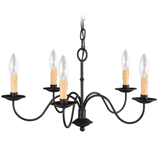 Black Tone Finish Chandeliers Candelabra Base Bulb Type 12 Long 5 Light Fixture Com Black Tone Finish Chandeliers, Candelabra Base Light Fixtures