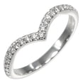 thumbnail image 1 of Pre-Owned Tiffany & Co. Soleste V ring, size 10.5, Pt950 platinum with diamonds, approximately..., 1 of 10