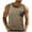 Khaki, variant on VBTAPA Summer Tank Tops for Men Sleeveless Pocket Tees Color Block Casual Workout Shirts Black XL