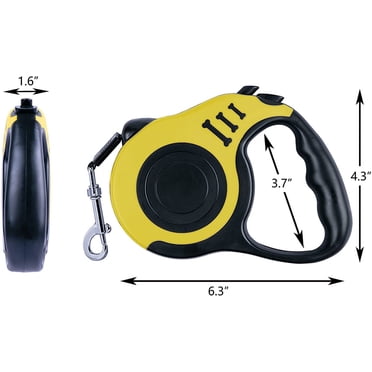 QBUC Retractable Dog Leash,16ft FT Dog Walking Leash For