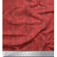 thumbnail image 1 of Soimoi Velvet Fabric Animal Skin Texture Print Fabric by The Yard 58 Inch Wide, 1 of 1