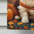 thumbnail image 4 of Cavalier Spaniel Fall House Flag, 4 of 5