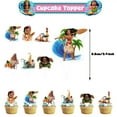thumbnail image 3 of Party Supplies Moana Birthday Party Supplies and Decorations Set Happy Birthday Banner, 3 of 3