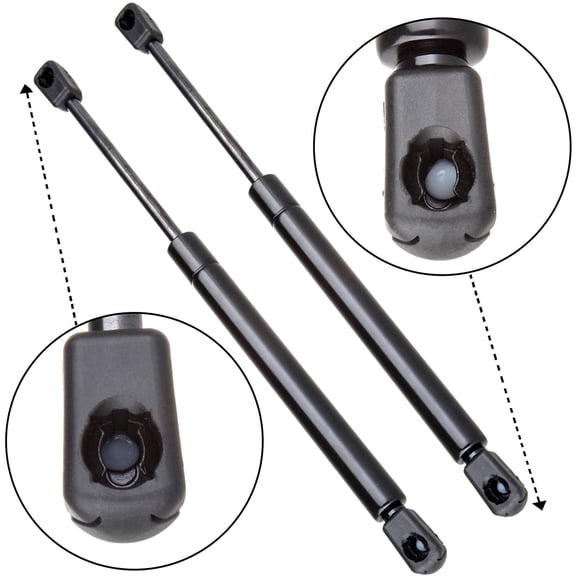 ECCPP Front left and right Hood Lift Support Fit for 2014-2015 for INFINITI Q60 2008-2013 for INFINITI G37 Replaces 6471 65470JK00C 2pcs