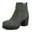 GREY, variant on Women's Chunky Heel Platform Ankle Boots