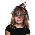 thumbnail image 3 of Making Believe Orange Witch Hat Headband, 3 of 3