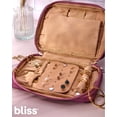 thumbnail image 6 of Bliss Travel Jewelry Case - Portable and Compact Travel Jewelry Holder and Case Organizer for Women, 6 of 7