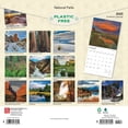 thumbnail image 2 of National Parks 2025 12 X 24 Inch Monthly Square Wall Calenda, 2 of 9