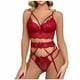 thumbnail image 1 of Lencería sexy para mujer Traje de encaje de malla de punto negro sexy Ropa de pasión Tentación Sexy Tallas grandes Fridja nalpqowj43799, 1 of 8