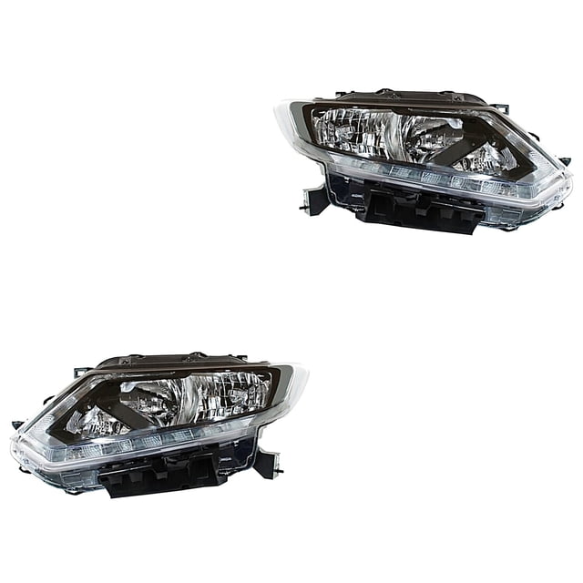 Par de Faros TYC X-Trail 2015 A 2017 Nissan Con leds