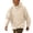 Beige, variant on Jackets for Men Solid Color Outdoor Climb Run Sport Zip Pocket Long Sleeve Sun Protection Jacket,Sizes S-4XL