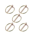 thumbnail image 5 of Linch Pin with Ring 4.5mm x 36mm Trailer Pins Assortment Kit for Boat Kayak Canoe Trailer Trolley Horsebox 5Pcs, 5 of 5