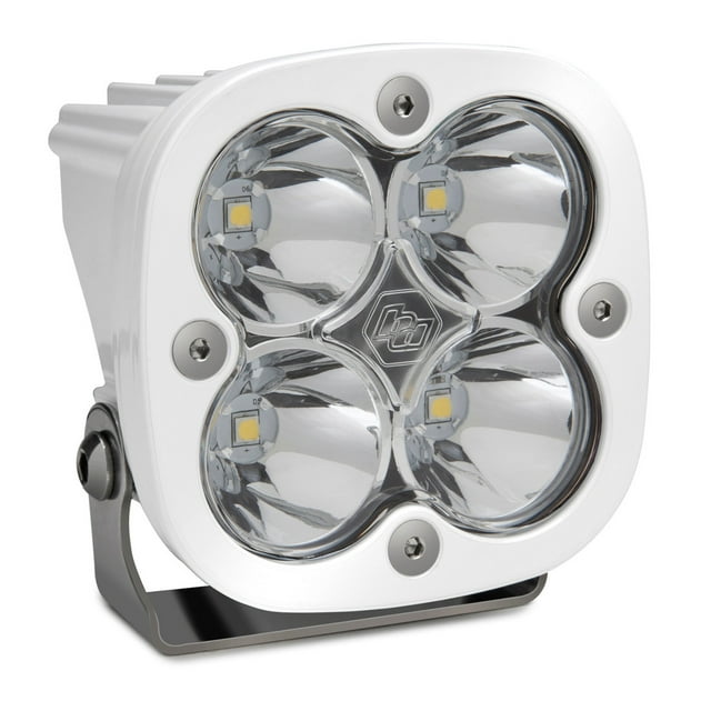 Baja Design Driving/Fog Light 490001WT Driving/Fog Light; Squadron Pro; LED Bulb; 4 Cree LED; 3 Inch Square; 40 Watt Bulbs Amp Draw 2.9 AMP; Spot Beam; 4600 Lumens