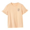 thumbnail image 2 of Camiseta de manga corta para mujer, camiseta de cuello redondo para mujer, para viajes, caminar, deportes S, 2 of 8