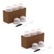 thumbnail image 1 of 10 Piezas Reutilizables Nestle para de Filtro de Cápsula de Café Tapas de Cesta de Filtro Recargables Cepillo de Cuchara Reutilizable-1, 1 of 5